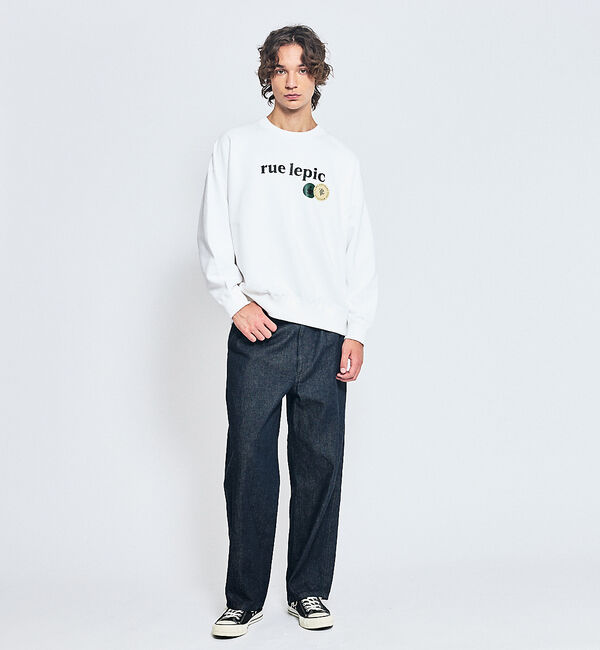 ABAHOUSE「【ウォッシュ加工】12.5oz デニム パンツ / カーブデニム」|デニム|