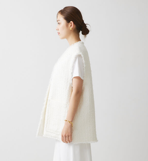 Rouge vif「【Oggi掲載】ツィードベスト」|ベスト・ジレ|