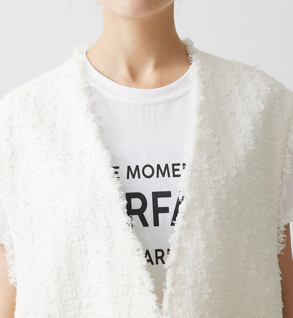 Rouge vif「【Oggi掲載】ツィードベスト」|ベスト・ジレ|