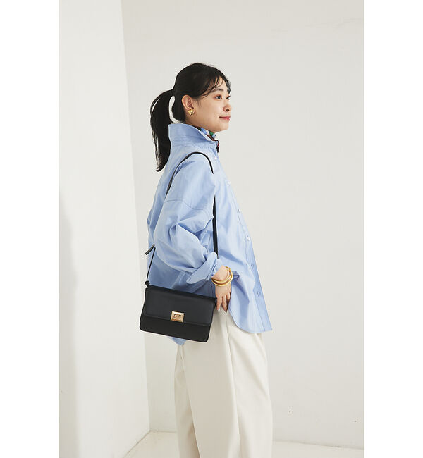 Rouge vif「コットンブロードタックフォルムシャツ」|シャツ・ブラウス|