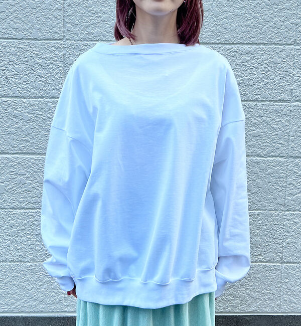 Rouge vif「ゆるシルエットバックヘンリーカットプルオーバー」|Tシャツ・カットソー|