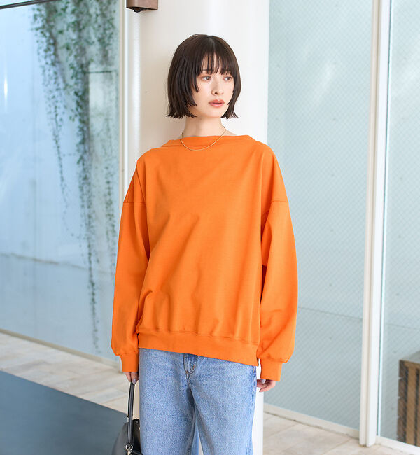 Rouge vif「ゆるシルエットバックヘンリーカットプルオーバー」|Tシャツ・カットソー|