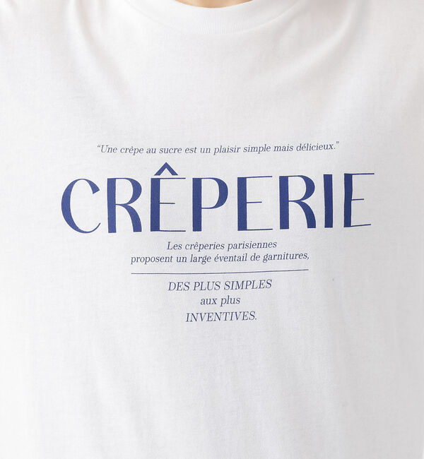 Rouge vif「シンプルロゴプリントロンT」|Tシャツ・カットソー|