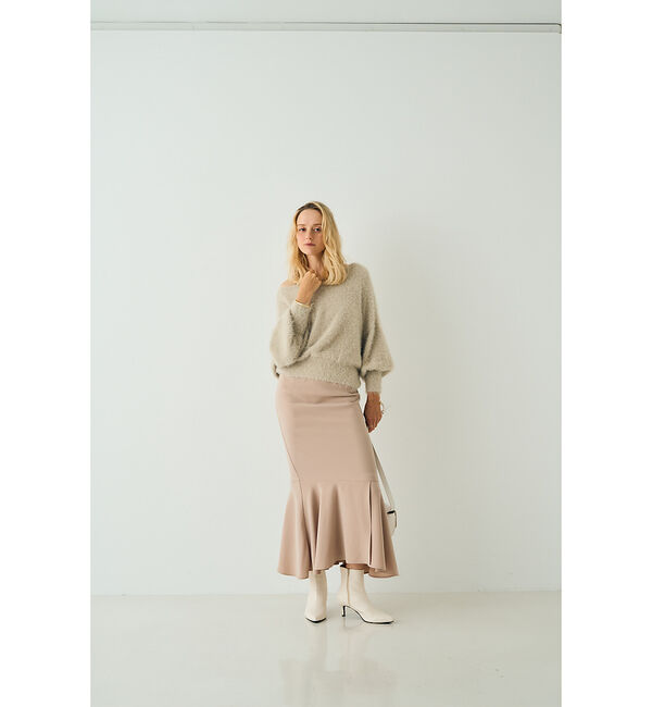 Rouge vif「【人気2025AW新色追加】【一部店舗限定】3wayルーズラメニット/オフショル」|ニット・セーター|