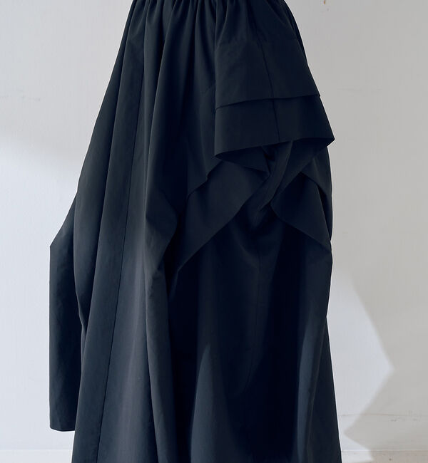 Rouge vif「ギャザーサイドデザイン ロングスカート」|スカート|