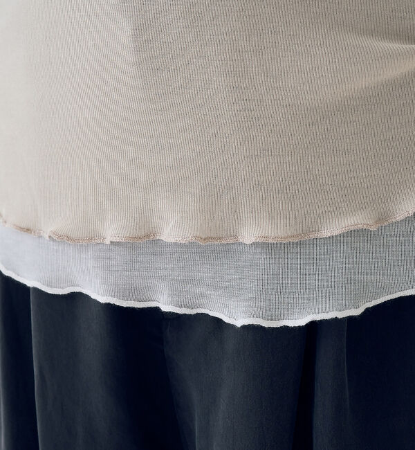 Rouge vif「【2枚セット】レイヤードカットタンクトップ」|キャミソール|