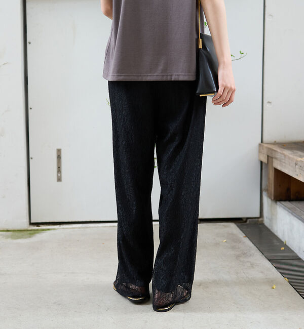 Rouge vif「レースストレートパンツ」|その他|