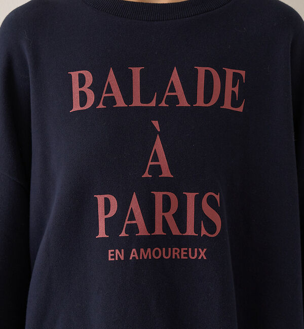 Rouge vif「裏毛ロゴタックスリーブスウェット」|スウェット・ジャージ|