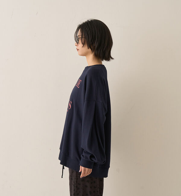 Rouge vif「裏毛ロゴタックスリーブスウェット」|スウェット・ジャージ|