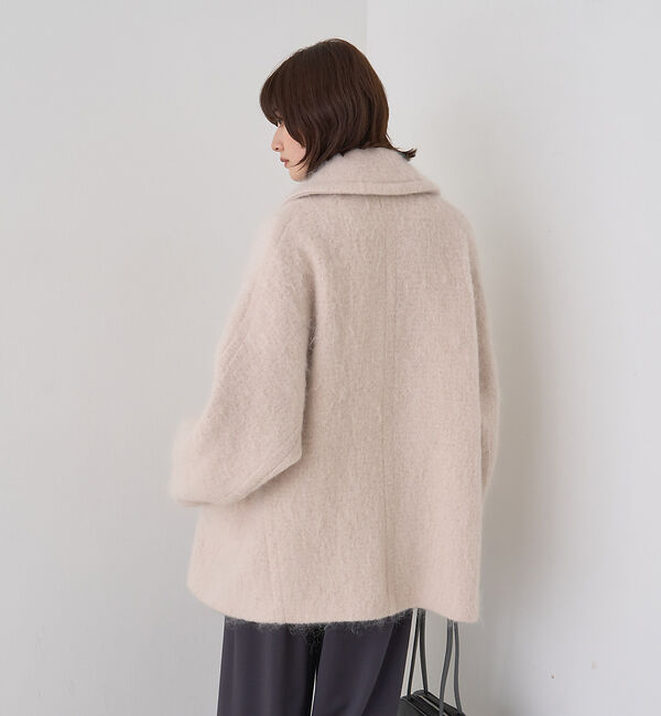 Rouge vif「シャギーピーコート」|ピーコート|