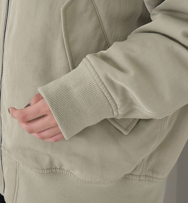 Rouge vif「【高機能中綿使用】ミリタリーブルゾン」|ブルゾン・スタジャン|