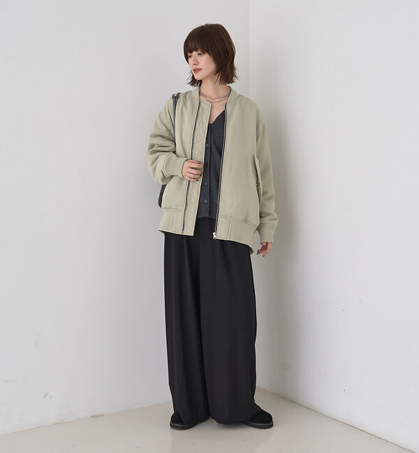 Rouge vif「【高機能中綿使用】ミリタリーブルゾン」|ブルゾン・スタジャン|