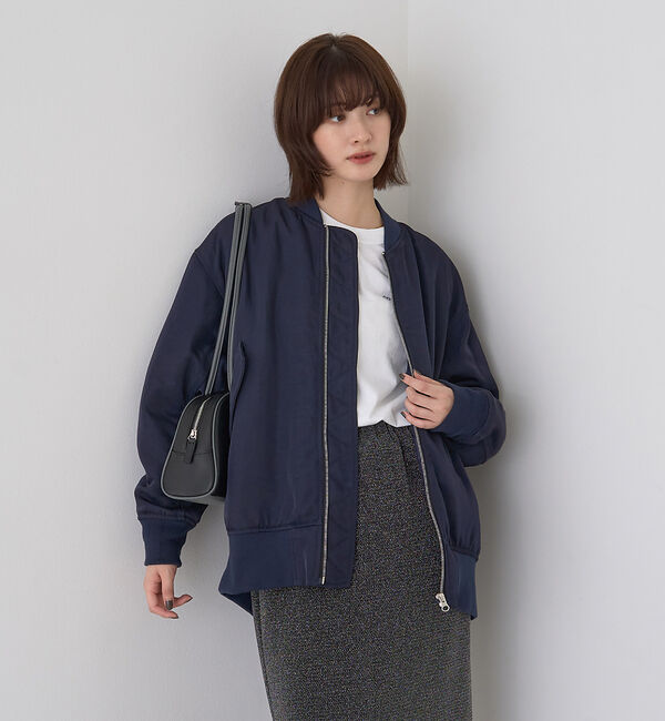 Rouge vif「【高機能中綿使用】ミリタリーブルゾン」|ブルゾン・スタジャン|