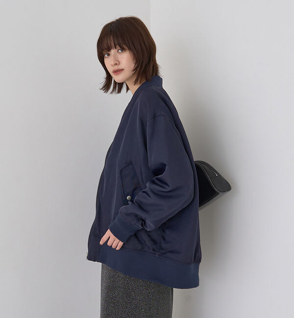 Rouge vif「【高機能中綿使用】ミリタリーブルゾン」|ブルゾン・スタジャン|