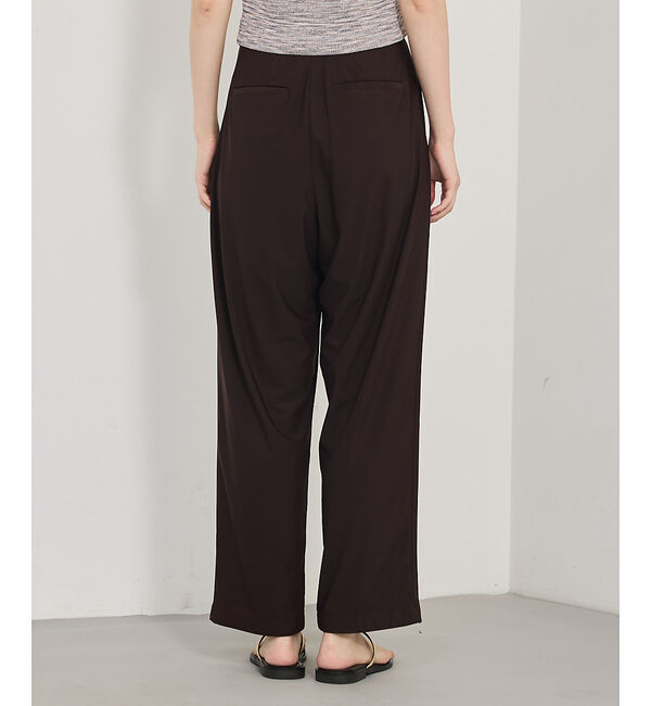 qualite「【接触冷感＆UV】クールトリコットタックパンツ」|その他|