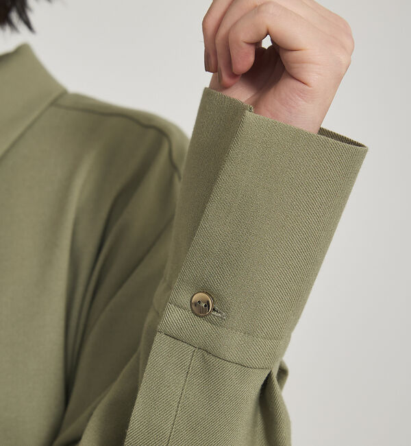 qualite「ソフトサキソニー2WAYシャツ」|シャツ・ブラウス|