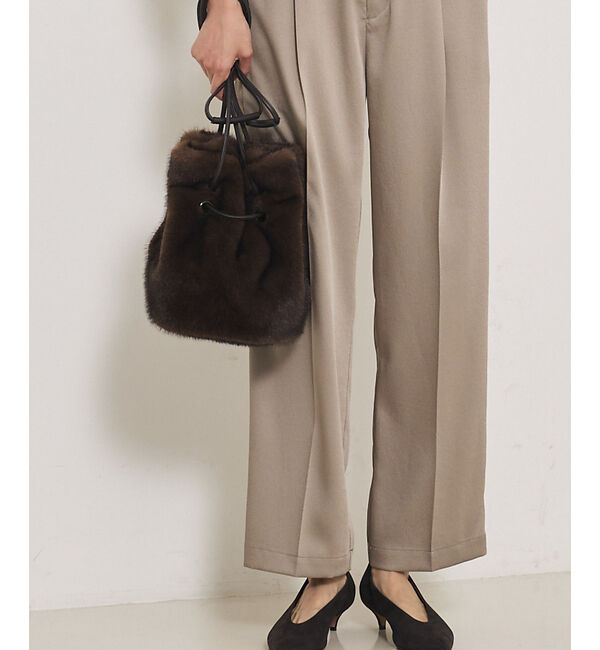 qualite「ファーバック/秋バッグ/冬バッグ/モコモコバッグ」|ショルダー・メッセンジャー|