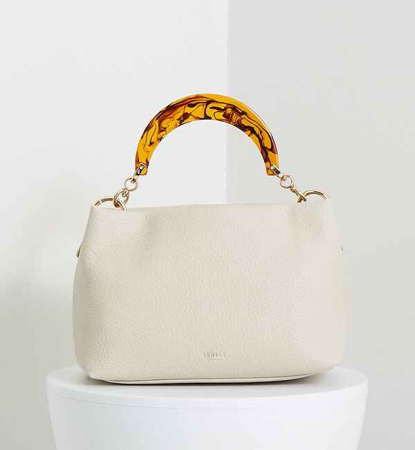 LOWELL things「Resin-S/アクリルHOBOショルダーバッグ」|ショルダー・メッセンジャー|