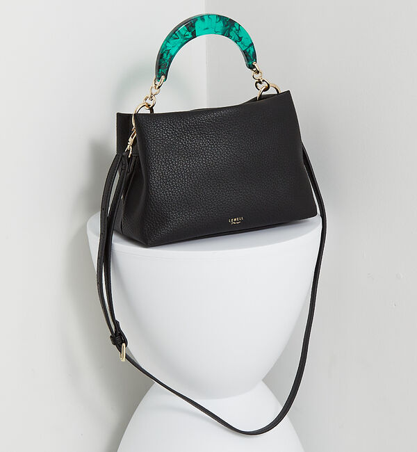 LOWELL things「Resin-S/アクリルHOBOショルダーバッグ」|ショルダー・メッセンジャー|