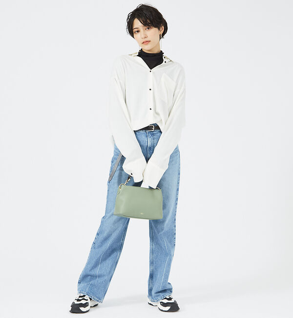 LOWELL things「Resin-S/アクリルHOBOショルダーバッグ」|ショルダー・メッセンジャー|