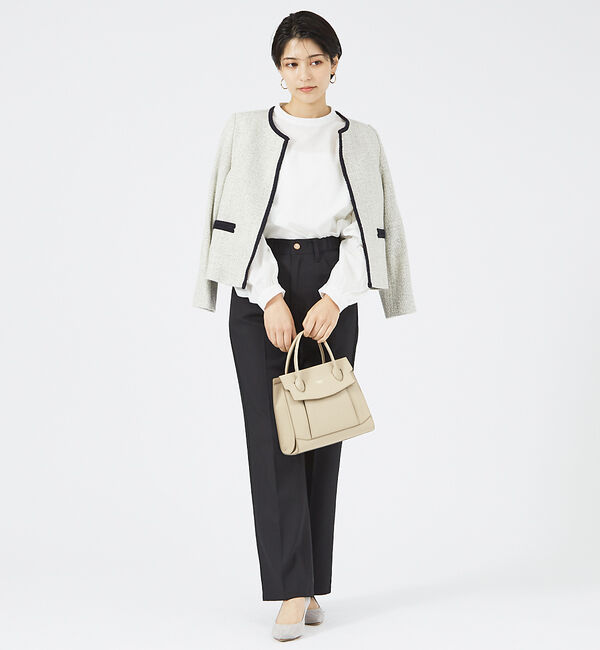 LOWELL things「【TVドラマ使用商品】Cuddly/レザー2WAYオープントートmini 24S」|ショルダー・メッセンジャー|