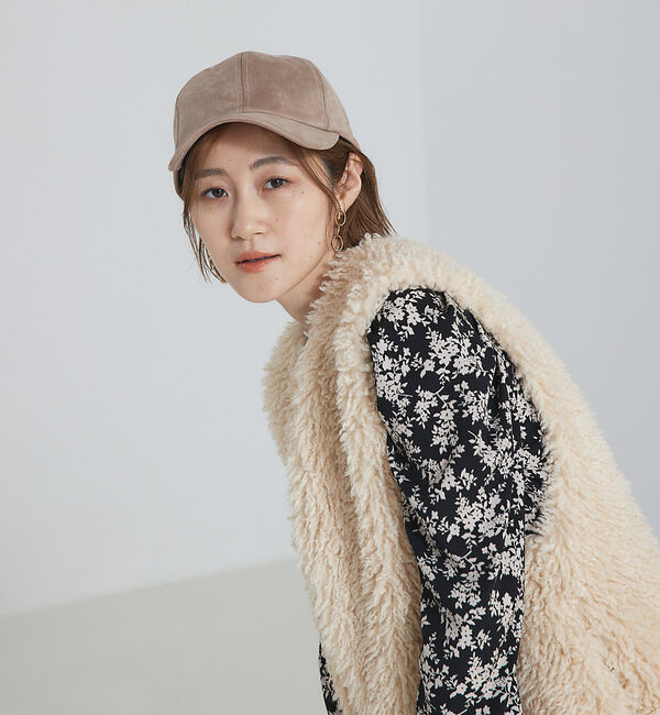 abahouse mavie「フェイクスウェードキャップ」|その他|