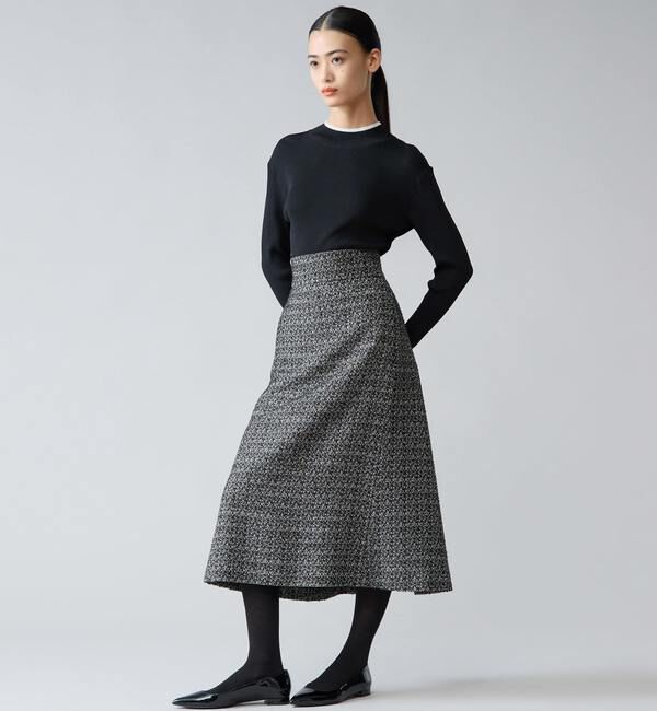 TIARA「ハイネックリブニット」|ニット・セーター|