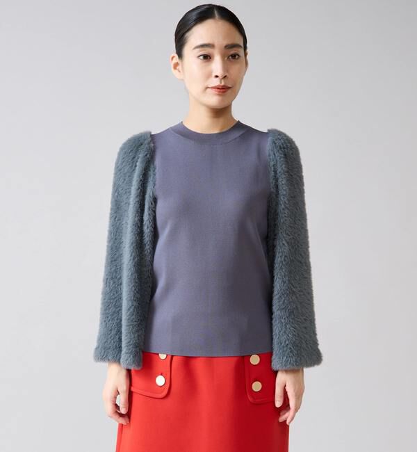 TIARA「フェザースリーブニット」|ニット・セーター|