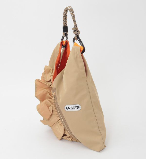 SOFFITTO「【RISLEY&times;OUTDOOR(リズレイ&times;アウトドア)】トライアングルフリルバッグ［R2501-TFB36］」|ショルダー・メッセンジャー|