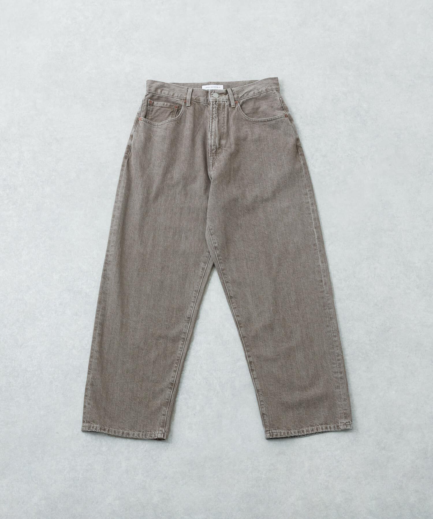 URBAN RESEARCH「11.8oz COL/DENIM WIDE PANTS」|デニム|