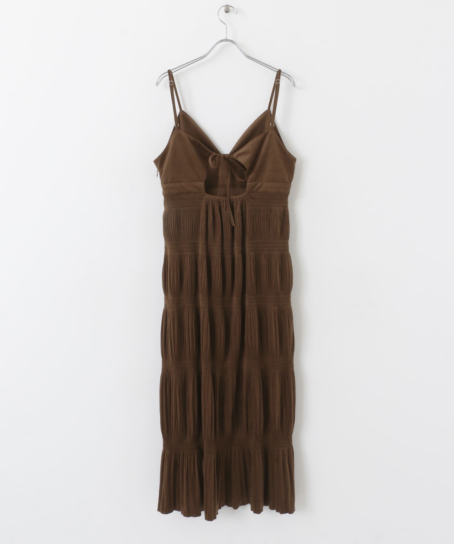  「マジョリカプリーツキャミワンピース」|ワンピース|