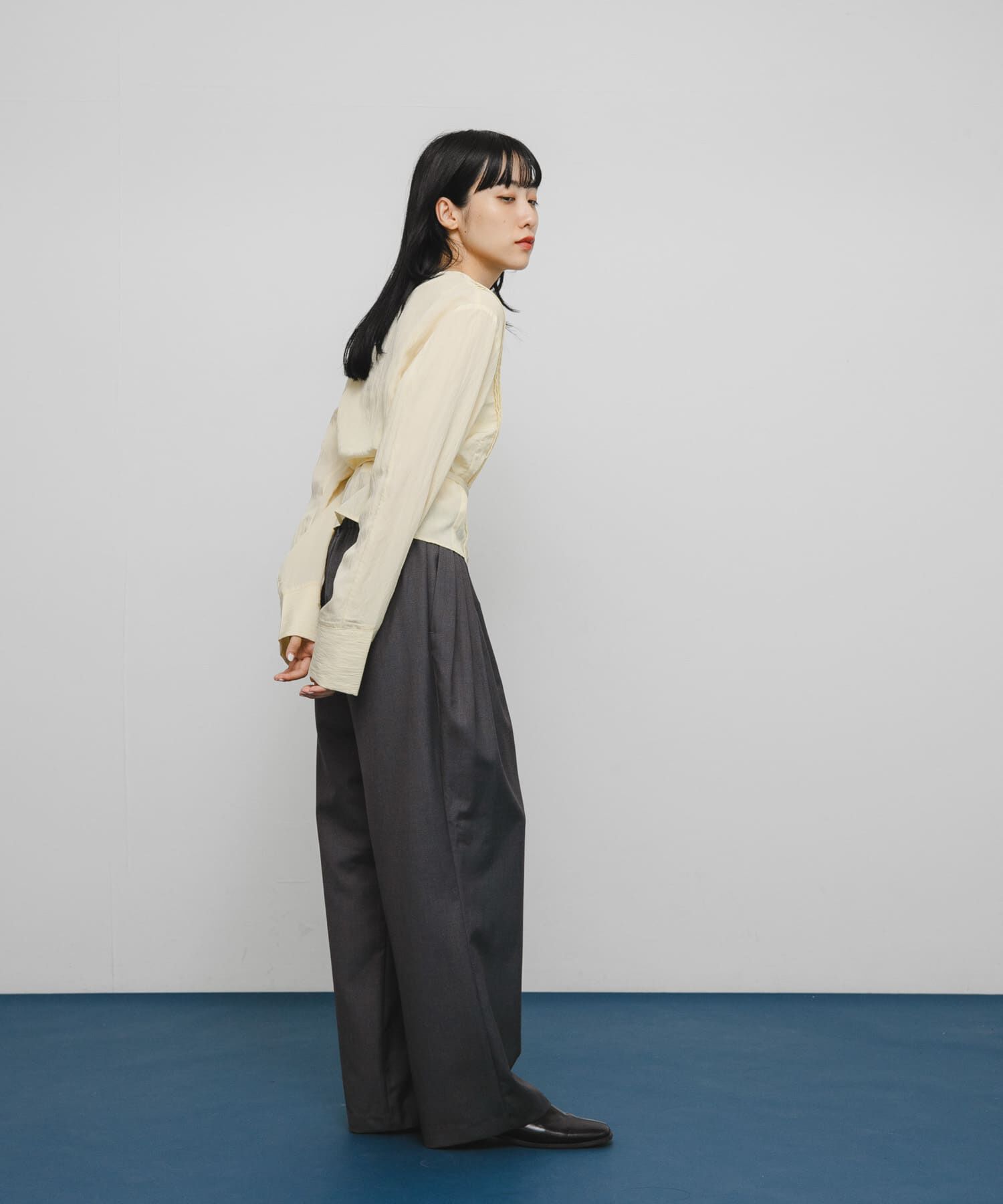  「タックデザインスラックス」|その他|