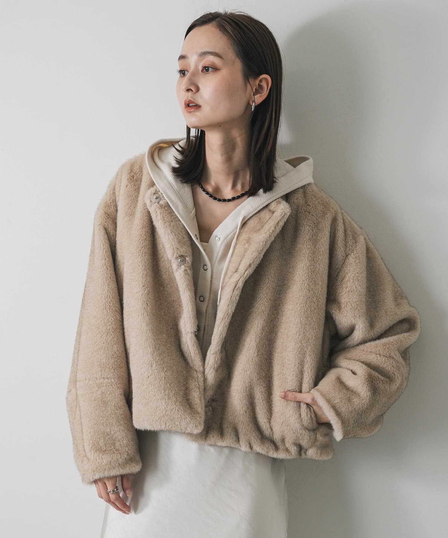 SENSE OF PLACE by URBAN RESEARCH「ファーブルゾン」|ブルゾン・スタジャン|