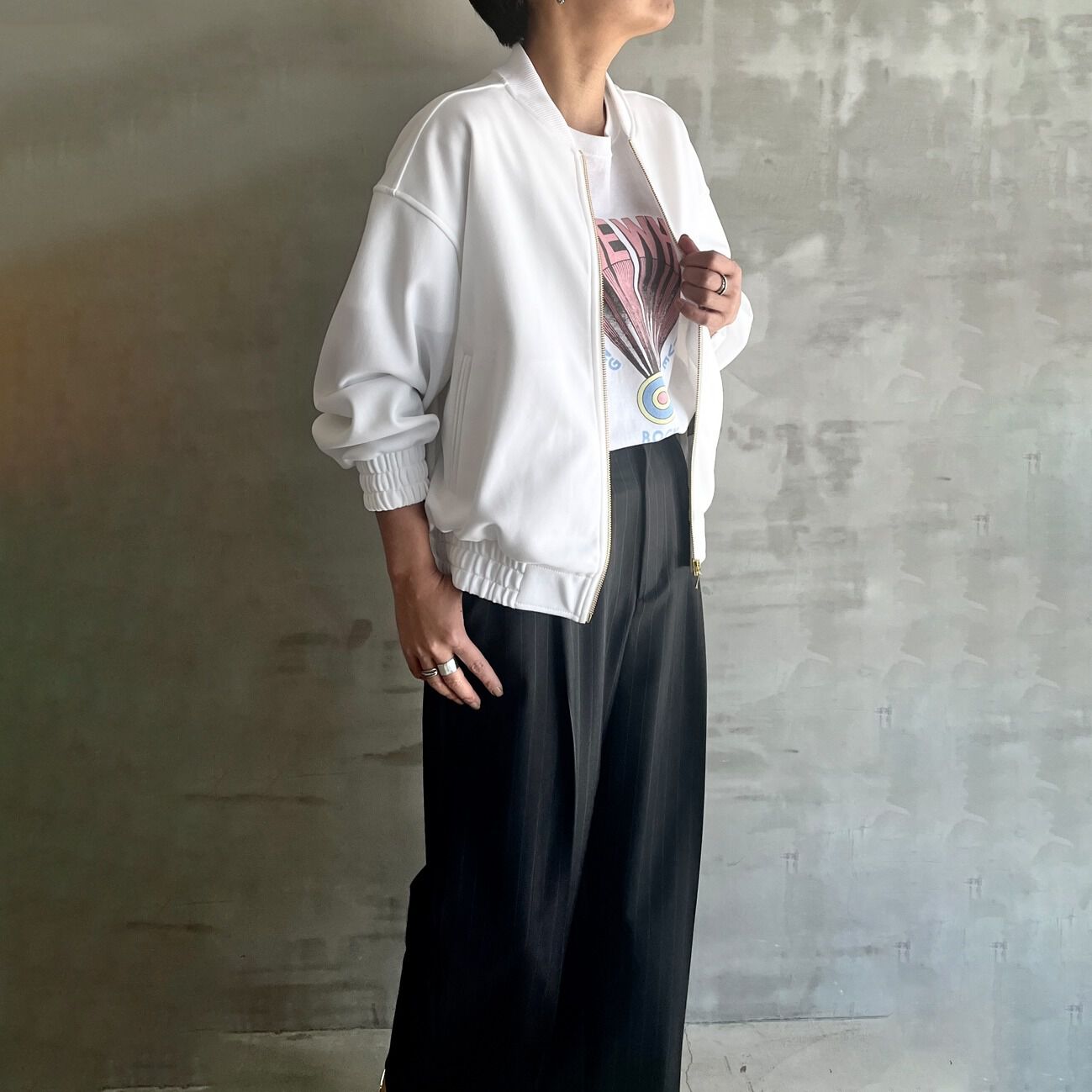 HELIOPOLE「HELIOPOLE TRACK JACKET」|ブルゾン・スタジャン|