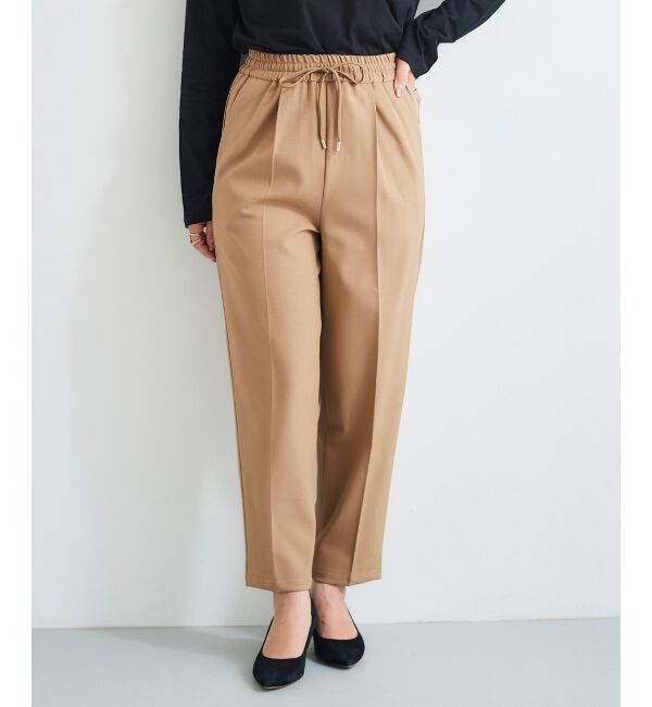 le.coeur blanc「《手洗い可能》ツイルイージーテーパードパンツ」|その他|