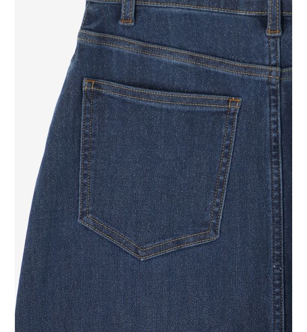  「リメイク風ラメデニムスカート」|スカート|