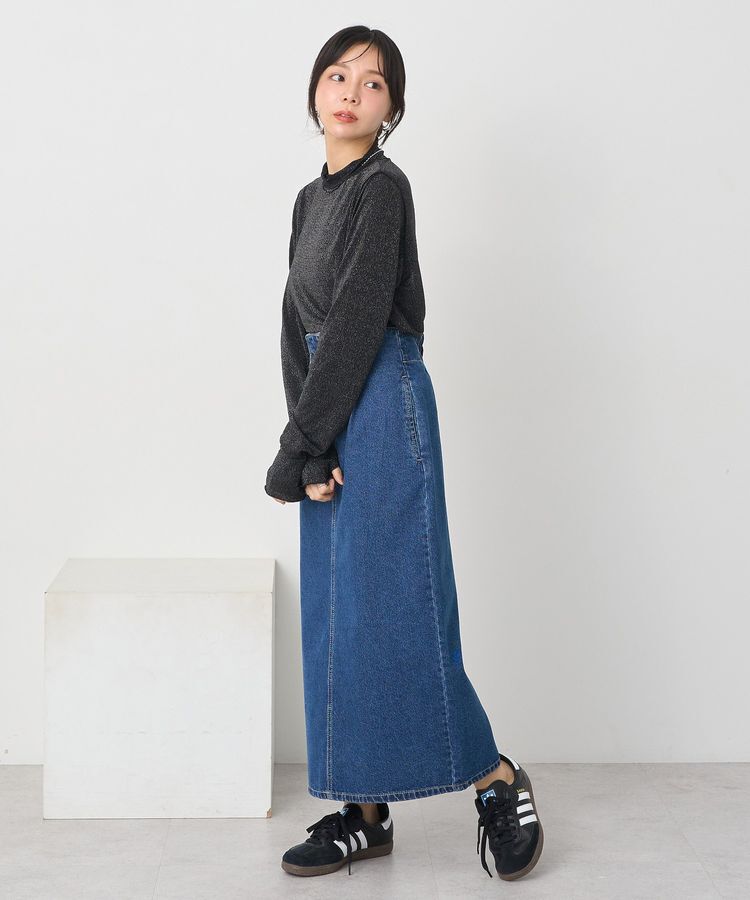 earth music&ecology「シアーラメハイネックプルオーバー」|Tシャツ・カットソー|