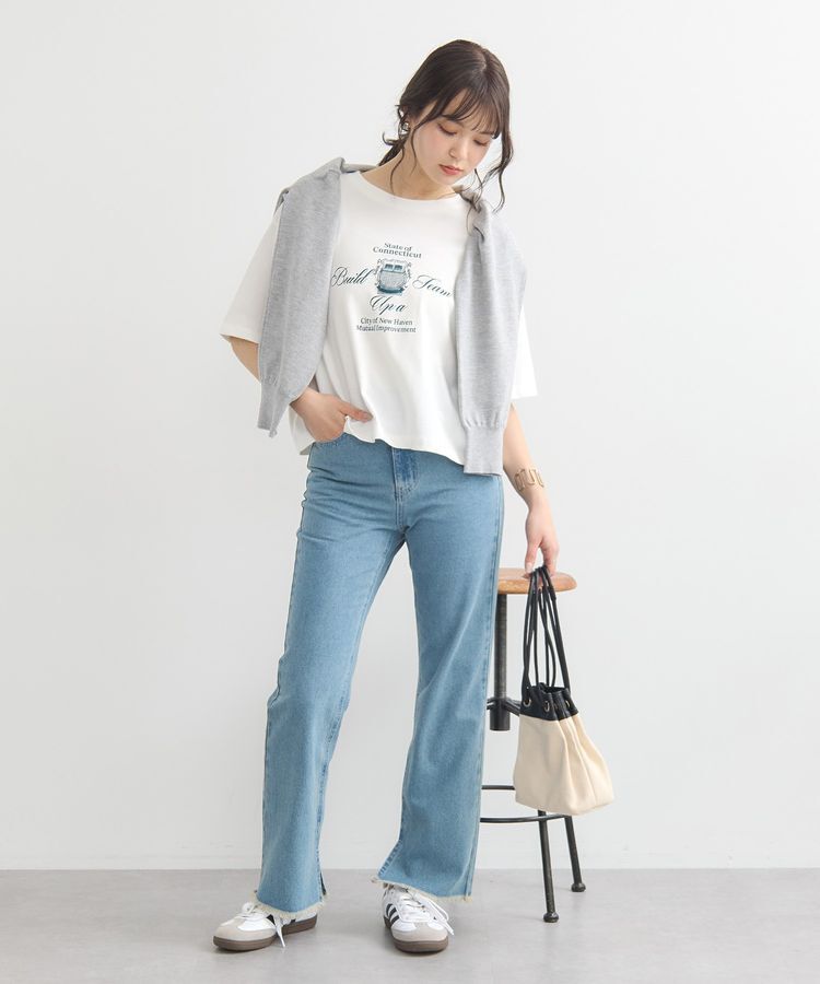 earth music&ecology「CollegeショートT」|Tシャツ・カットソー|