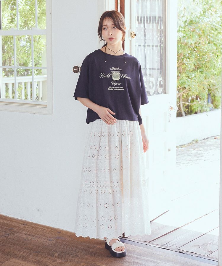 earth music&ecology「CollegeショートT」|Tシャツ・カットソー|