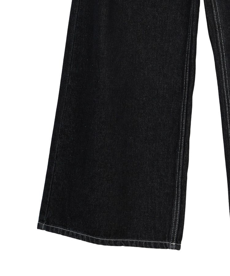 earth music&ecology「タックホックデニムパンツ」|デニム|