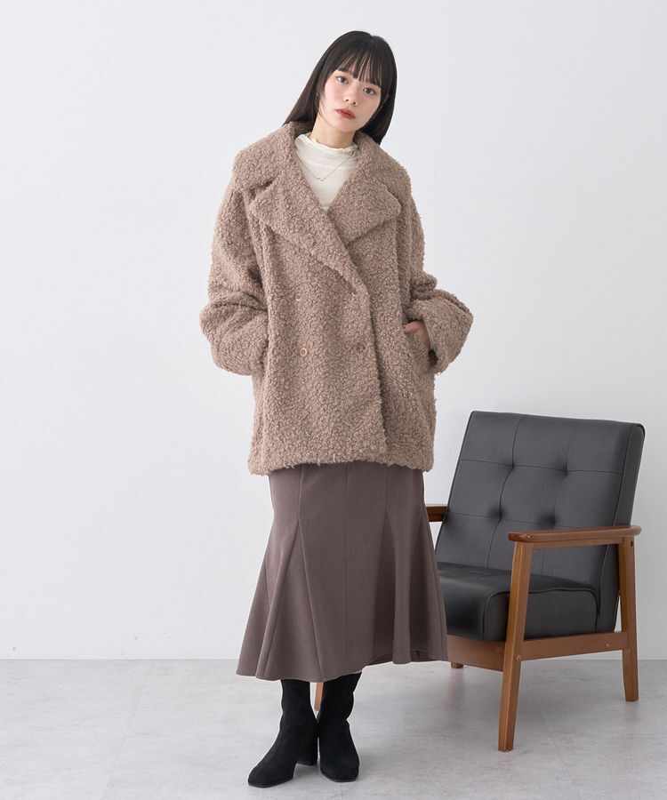 earth music&ecology「ループファーコート」|その他|