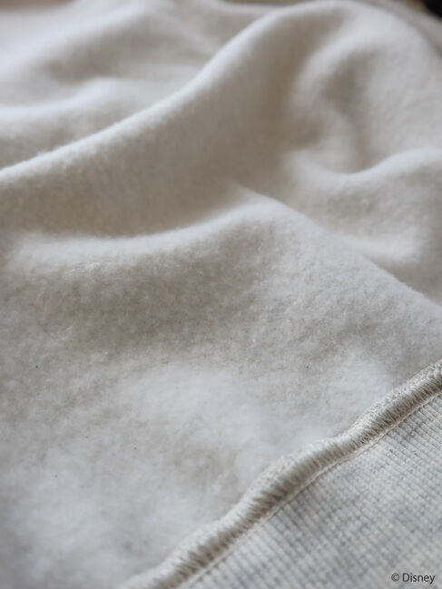  「カレッジロゴ風裏起毛プルオーバー/Mickey」|Tシャツ・カットソー|