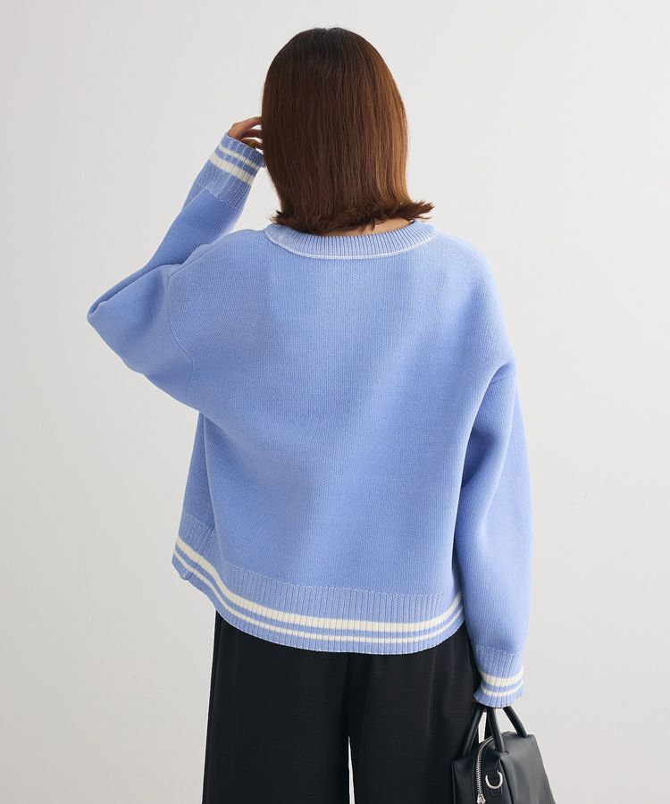 Green Parks「2WAYリバーシブルニットプルオーバー」|ニット・セーター|