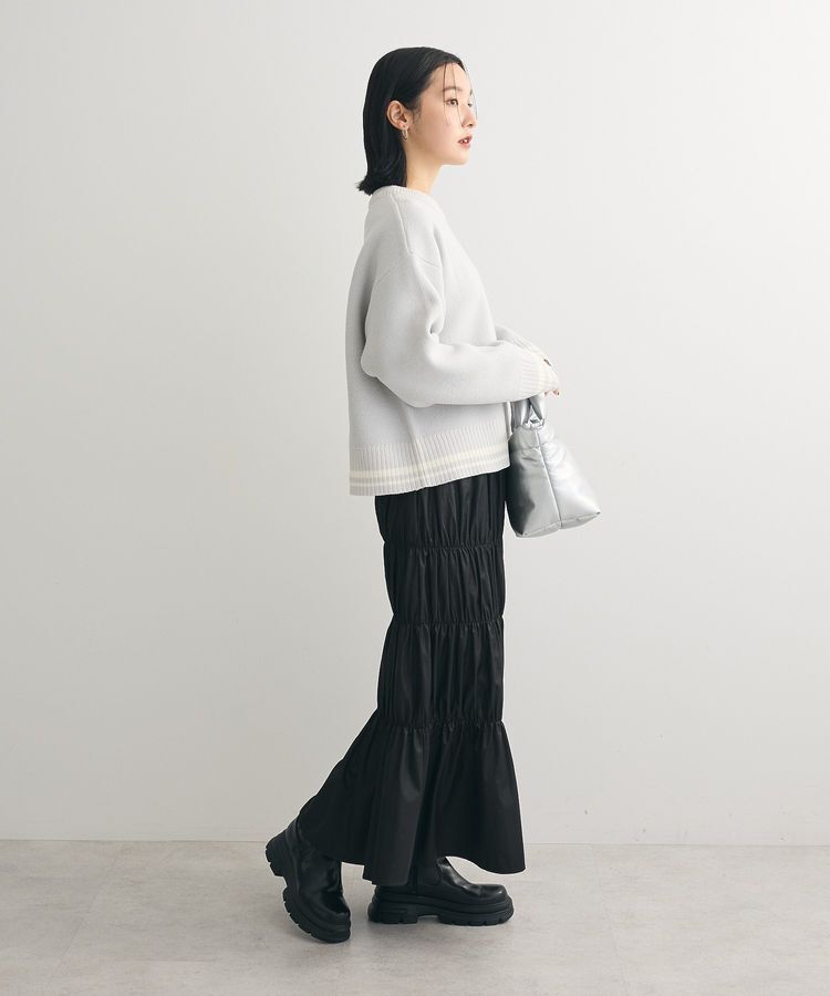 Green Parks「2WAYリバーシブルニットプルオーバー」|ニット・セーター|