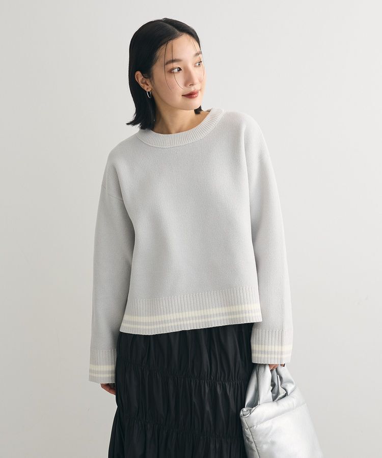 Green Parks「2WAYリバーシブルニットプルオーバー」|ニット・セーター|