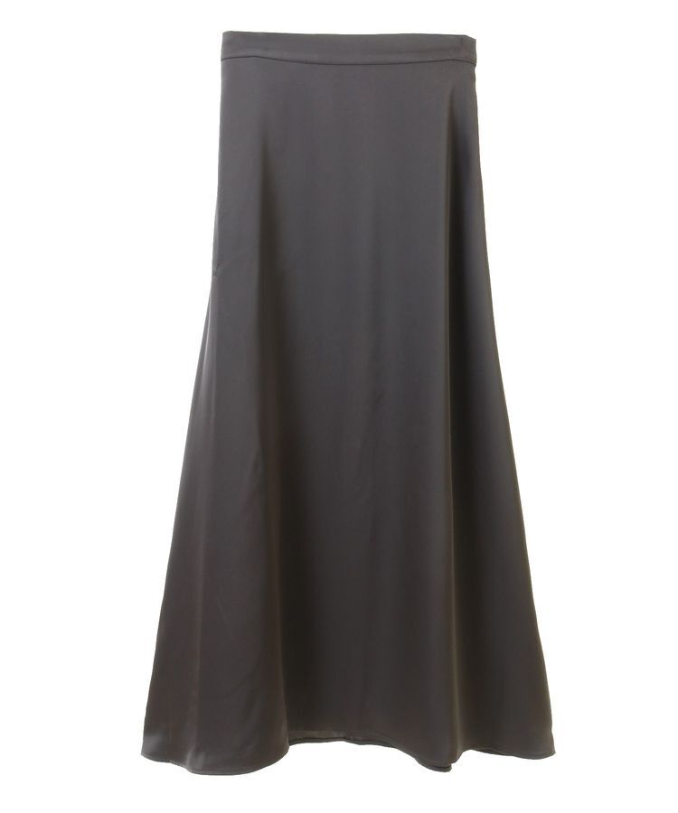 Green Parks「・Petit Fleur サテンフレアスカート」|フレア|