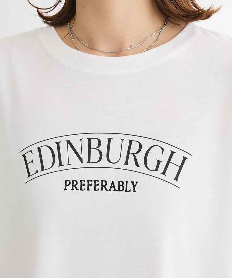 Green Parks「袖メッシュドッキングロゴプルオーバー」|Tシャツ・カットソー|