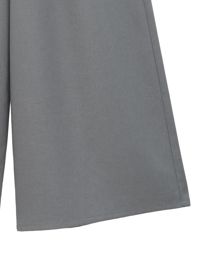 Green Parks「麻調ウエストギャザーフレアワイドパンツ」|その他|