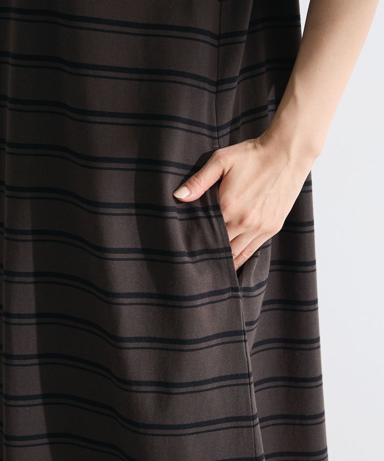 Green Parks「・SUGAR SPOON ボーダーポロワンピース」|ワンピース|