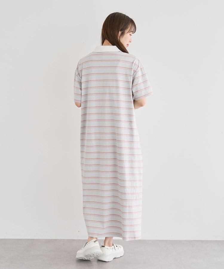 Green Parks「・SUGAR SPOON ボーダーポロワンピース」|ワンピース|